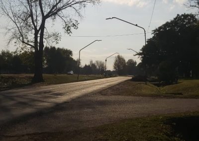 Teniente Ramos y ruta 21