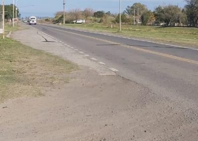 Teniente Ramos y ruta 21