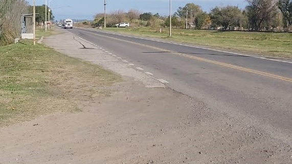 Teniente Ramos y ruta 21
