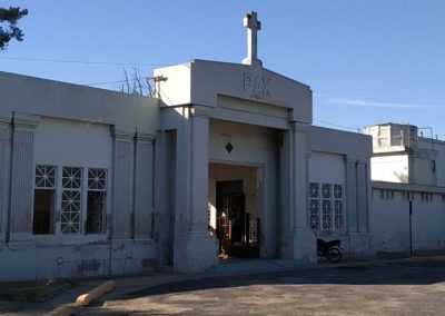 Funcionamiento del cementerio local