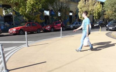 «Cruces seguros» para el peatón en esquinas estratégicas