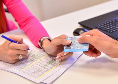Trámite de licencia de conducir